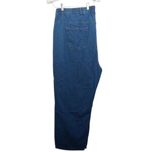 Haband's Ice House Men's Size 48 Jeans Plaid Lined Warmth 48/M 100% Cotton